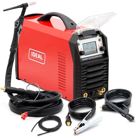 IDEAL™ TIG AC/DC PULSE Inverter Welder 220A Welding machine Aluminium ...