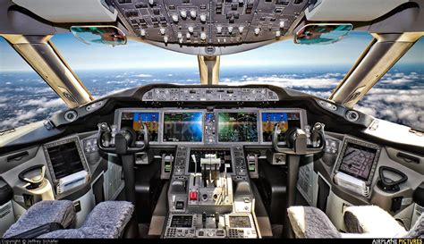 787 Cockpit Wallpaper