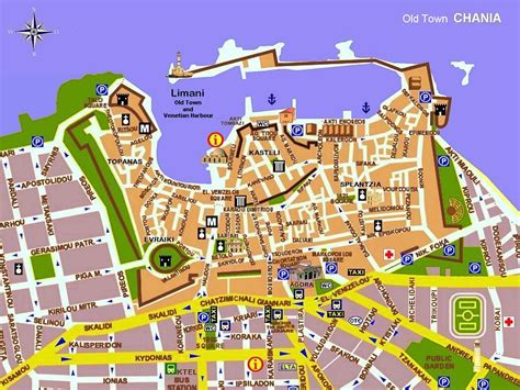 CRETA deluxe - City Map of Chania