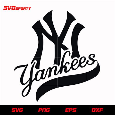 New York Yankees Logo svg, mlb svg, eps, dxf, png, digital file – SVG Sporty