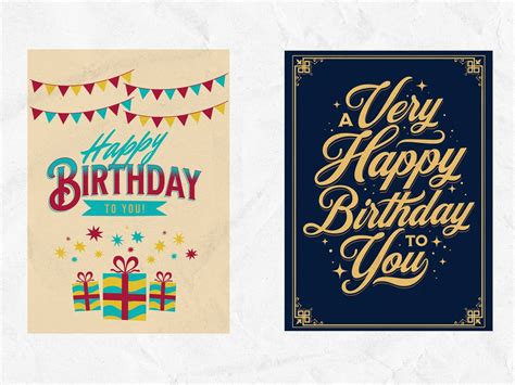 Personalize Birthday Greeting Cards - Kittl