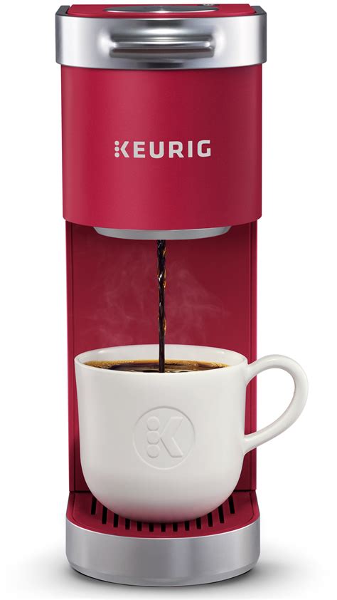 Keurig K-Mini Plus, Single Serve K-Cup Pod Coffee Maker, Cardinal Red ...