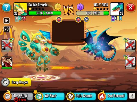 This is probably the best of the opponent’s dragons name i’ve come across in the wild : r/DragonCity