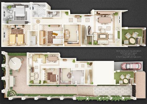 Duplex House Design With Floor Plan | Floor Roma