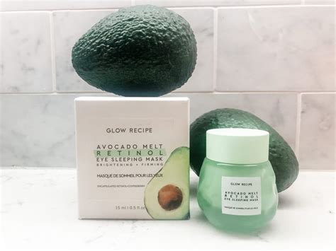 Glow Recipe Avocado Melt Retinol Eye Sleeping Mask | Beauty Rumor