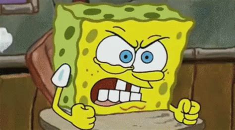 Angry GIF - Spongebob Squarepants Angry - Discover & Share GIFs