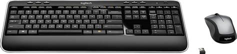 Logitech MK520 Wireless Keyboard and Mouse Combo — Keyboard and Mouse, Long Battery Life, Secure ...