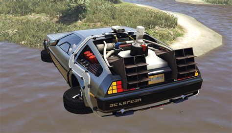 Скачать GTA 5 "Delorean DMC12 / BTTF2 / Flying [Add-On] 1.01" - Геймплей