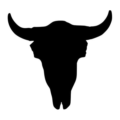 Cow Head Silhouette | Free download on ClipArtMag