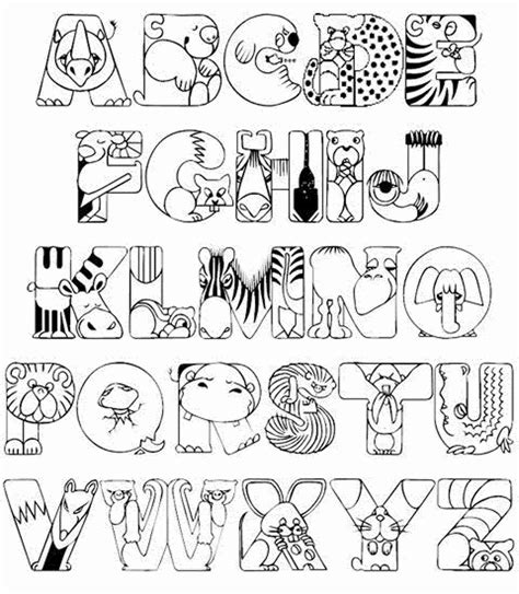 Alphabet Coloring Book Printable Pdf Free Luxury Alphabet Coloring Pages Pdf | Kindergarten ...