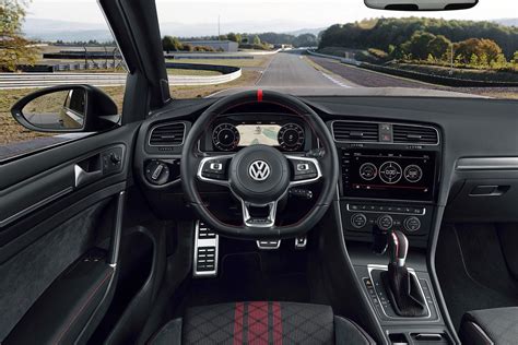 The interior of the new Volkswagen Golf GTI TCR - Changing Lanes