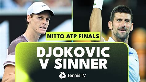 Novak Djokovic vs Jannik Sinner: The 2023 Nitto ATP Finals Duology - Win Big Sports