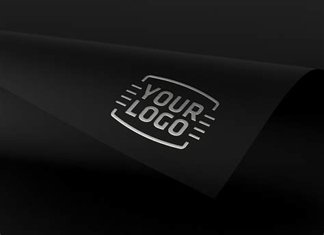 Free-Silver-Foil-Logo-Mockup-PSD - Good Mockups