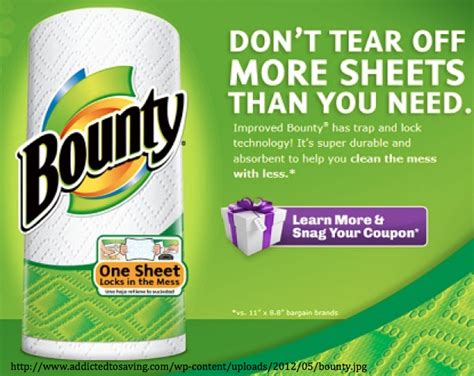 Trash & (Zero) Waste in a Disposable World: Bounty Paper Towels: "The ...