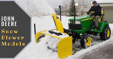 John Deere Snow Blower Models | Igra-World