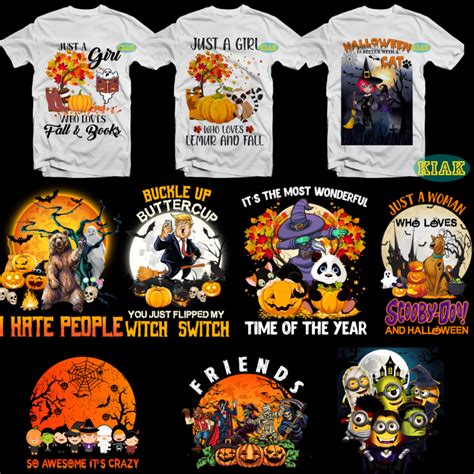 Halloween t shirt design 50 Bundles, Bundle Halloween, Bundles Halloween SVG, Halloween Bundle ...