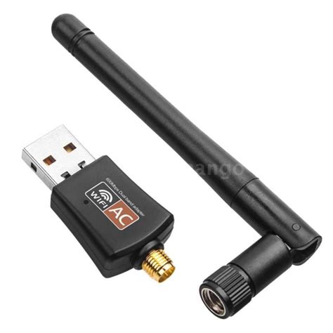 USB WiFi Adapter ac 600Mbps Dual Band 2.4GHz/5.8GHz