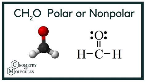 Is CH2O Polar or Nonpolar? (Methanal or Formaldehyde) - YouTube