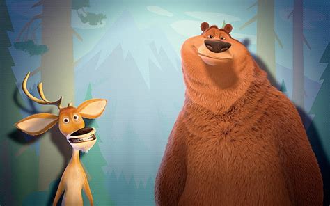 600x1024px | free download | HD wallpaper: grizzly bear and deer ...