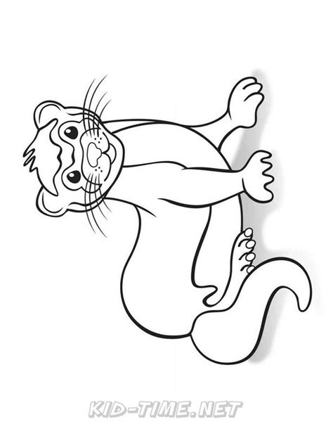 ferret-coloring-pages-006 – Kids Time Fun Places to Visit and Free ...