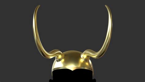 Classic Loki Helmet - Loki Series 2021 3D model - TurboSquid 1758138