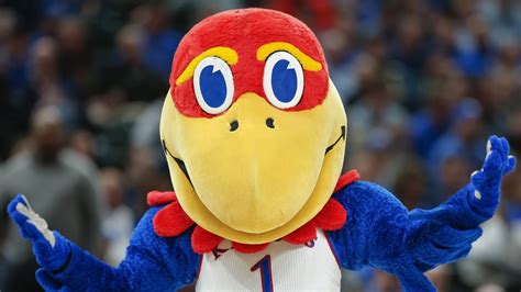 Jayhawk Mascot