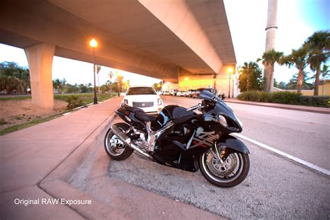 Suzuki Hayabusa Custom Black from Under the Roosevelt Bridge in Stuart ...