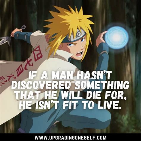 Top 23 Wisdom Quotes From Minato Namikaze Of Naruto Series