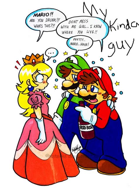 My Kinda Guy - Cute Mario Bros Fan Art - 600x825 Wallpaper - teahub.io