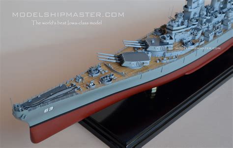 USS Missouri model