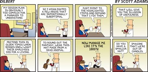 #Leadership: National #Boss Day: The 10 Funniest Dilbert Comic Strips About Idiot #Bosses...If ...