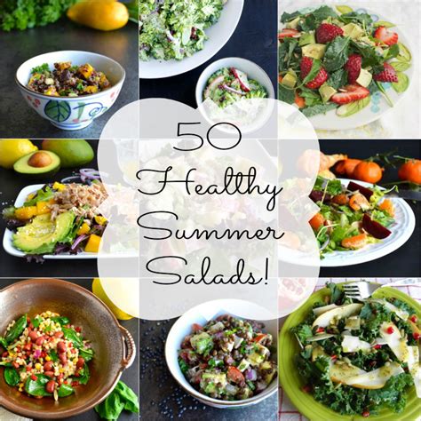 50 Healthy Summer Salads and Five Tips for Creating the Perfect Salad - Taste Love and Nourish