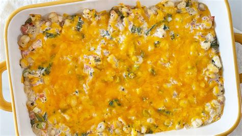 Easy Baked Hominy Casserole Recipe