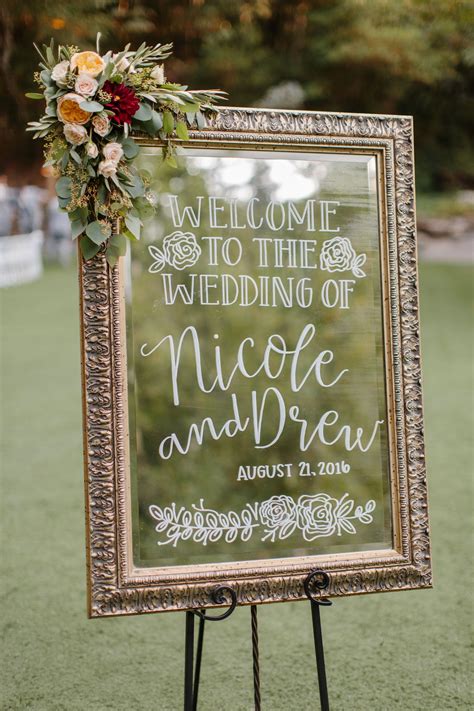 6 Adorable Welcome Wedding Sign Ideas