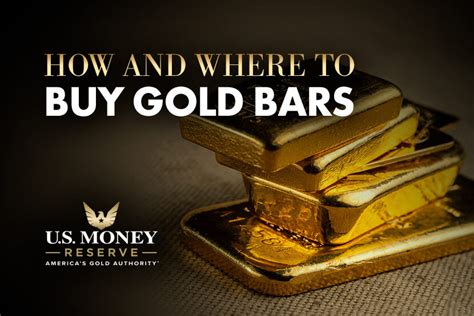 How & Where to Buy Gold Bars | U.S. Money Reserve