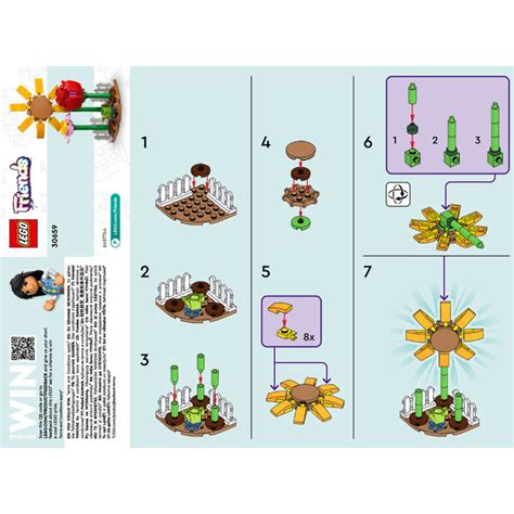 LEGO Flower Garden Set 30659 Instructions | Brick Owl - LEGO Marketplace