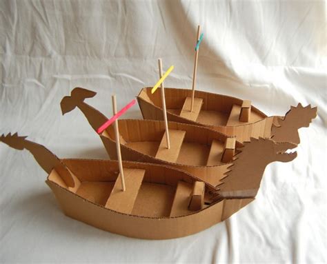 Creative ideas for you: How To Make A Cardboard Pirate Ship