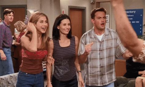 Friends Happy GIF - Friends Happy Excited - Discover & Share GIFs