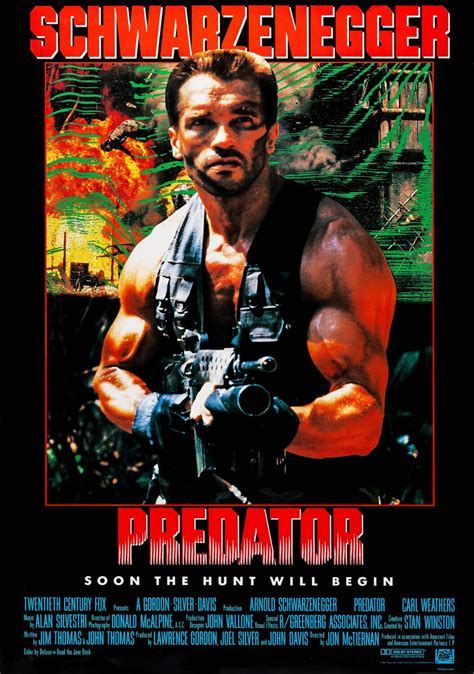 Predator Movie Poster - Classic 80's Vintage Poster