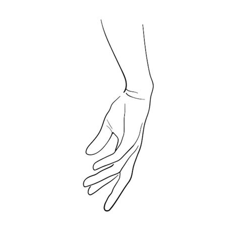 Black and White Hands Svg, Hand Line Art Drawing, Hand Poster, Hands Digital File, One Line ...