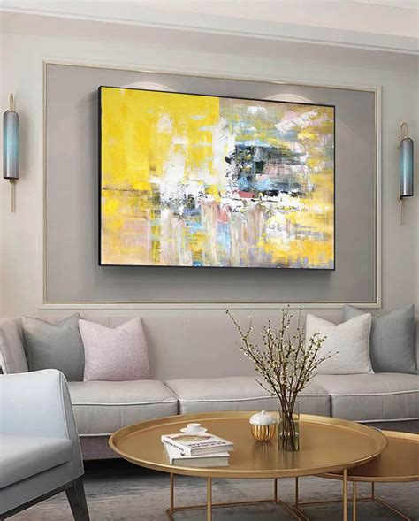 Oversized Wall Art Canvas, Large Abstract Painting on Canvas,large Abstract Canvas Art,extra ...