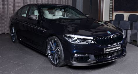 Carbon Black BMW 5-Series Definitely Needed The M Performance Carbon Kit | Carscoops