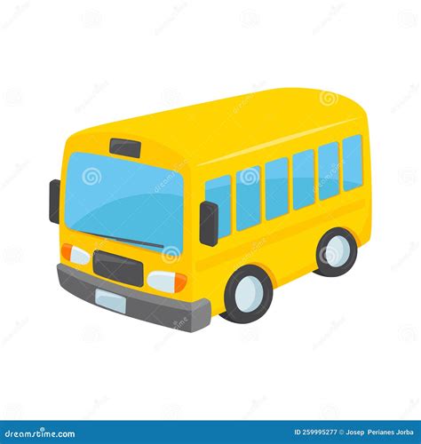 School Bus Sign Emoji Icon Illustration. Transport Vector Symbol Emoticon Design Clip Art Sign ...