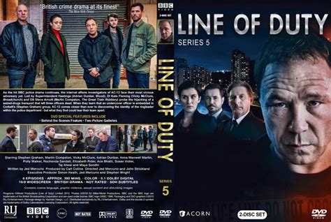 Line of Duty - Series 5 (2019) R1 Custom DVD Cover & Labels - DVDcover.Com