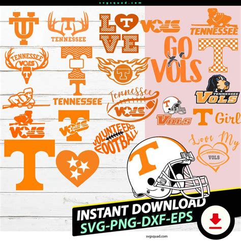 Tennessee Vols SVG PNG Bundle Football, Digital Files, Cricut