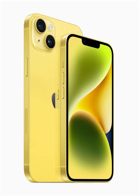 Hello, yellow! Apple introduces new iPhone 14 and iPhone 14 Plus - Apple