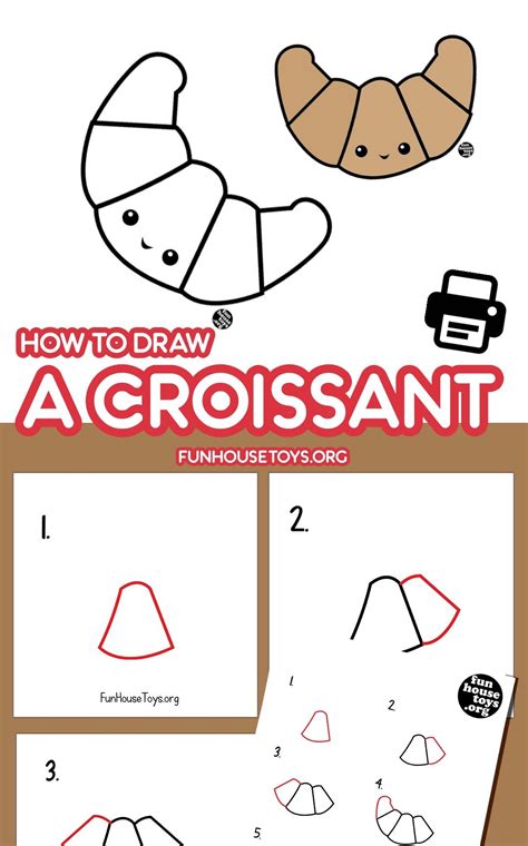 Learning how to draw cute foods with our step by step drawing guide and printable coloring pages ...