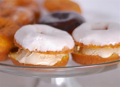 coffee & donuts ice cream sandwiches - ChinDeep