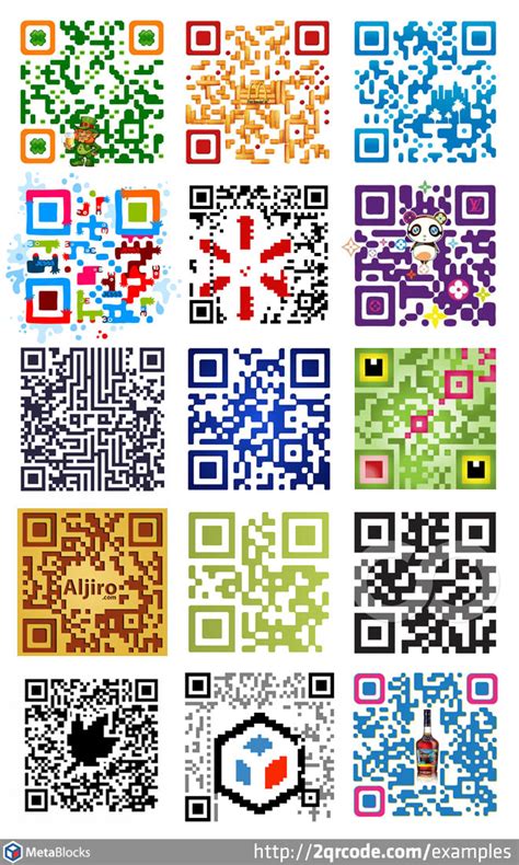 QR Code Art Examples #2 – Metablocks