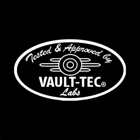 Vault Tec Logo Vinyl Decal Sticker